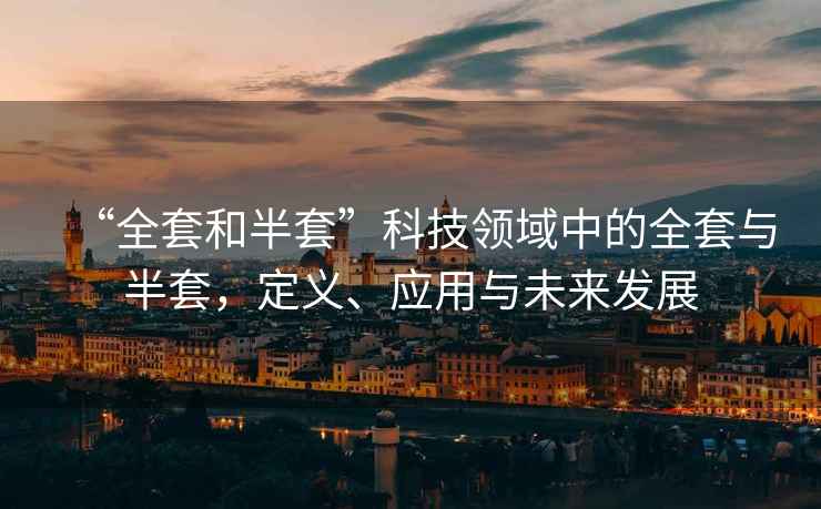 “全套和半套”科技領(lǐng)域中的全套與半套，定義、應用與未來(lái)發(fā)展