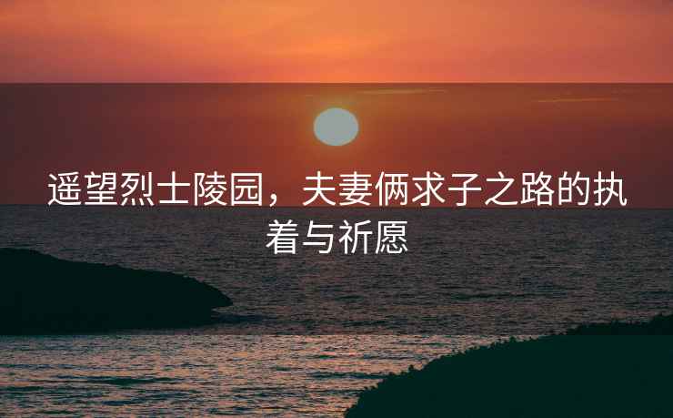 遙望烈士陵園，夫妻倆求子之路的執著(zhù)與祈愿