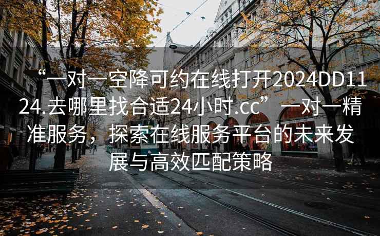 “一對一空降可約在線(xiàn)打開(kāi)2024DD1124.去哪里找合適24小時(shí).cc”一對一精準服務(wù)，探索在線(xiàn)服務(wù)平臺的未來(lái)發(fā)展與高效匹配策略