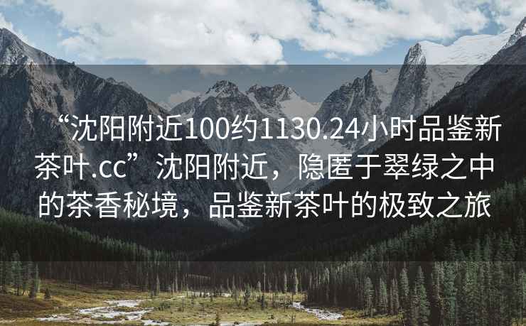 “沈陽(yáng)附近100約1130.24小時(shí)品鑒新茶葉.cc”沈陽(yáng)附近，隱匿于翠綠之中的茶香秘境，品鑒新茶葉的極致之旅