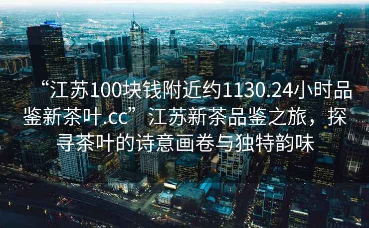“江蘇100塊錢(qián)附近約1130.24小時(shí)品鑒新茶葉.cc”江蘇新茶品鑒之旅，探尋茶葉的詩(shī)意畫(huà)卷與獨特韻味