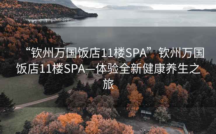 “欽州萬(wàn)國飯店11樓SPA”欽州萬(wàn)國飯店11樓SPA—體驗全新健康養生之旅