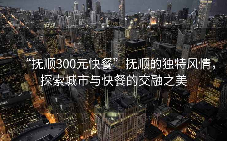 “撫順300元快餐”撫順的獨特風(fēng)情，探索城市與快餐的交融之美