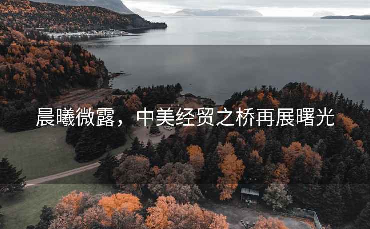 晨曦微露，中美經(jīng)貿之橋再展曙光