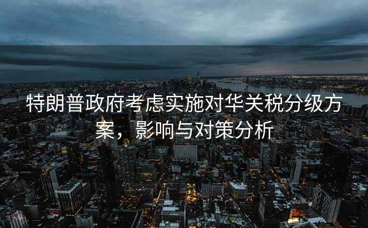 特朗普政府考慮實(shí)施對華關(guān)稅分級方案，影響與對策分析