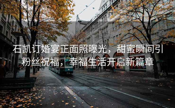 石凱訂婚宴正面照曝光，甜蜜瞬間引粉絲祝福，幸福生活開(kāi)啟新篇章
