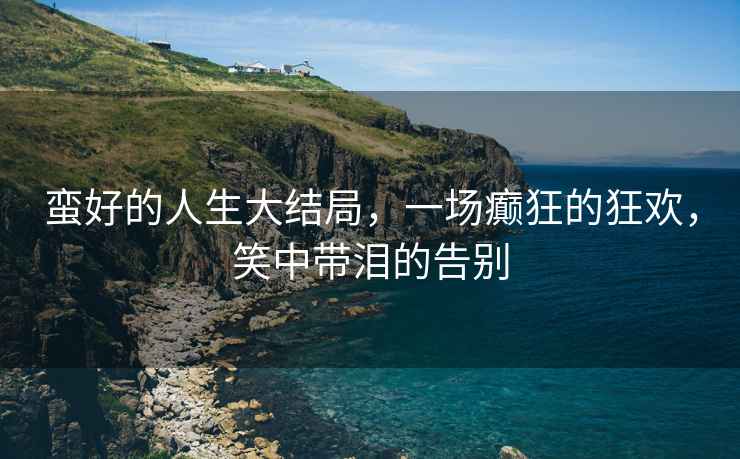 蠻好的人生大結局，一場(chǎng)癲狂的狂歡，笑中帶淚的告別