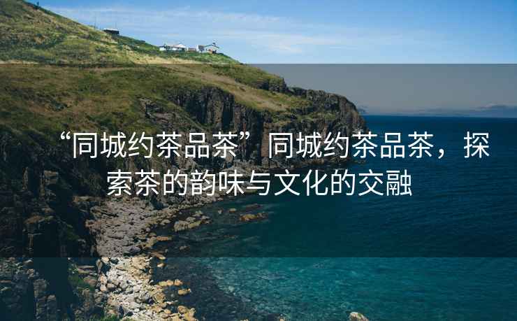 “同城約茶品茶”同城約茶品茶，探索茶的韻味與文化的交融