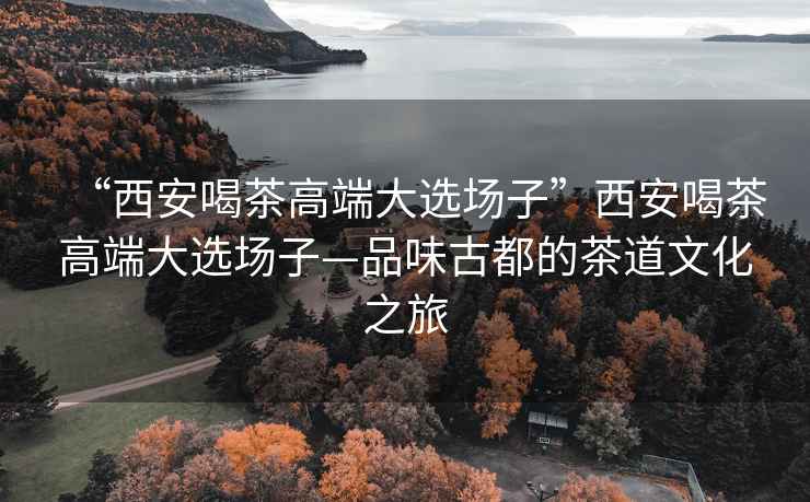 “西安喝茶高端大選場(chǎng)子”西安喝茶高端大選場(chǎng)子—品味古都的茶道文化之旅
