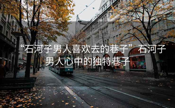 “石河子男人喜歡去的巷子”石河子男人心中的獨特巷子