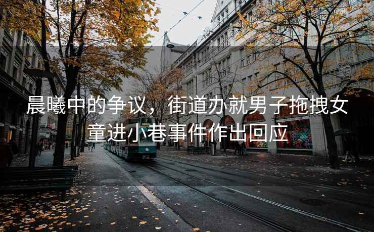 晨曦中的爭議，街道辦就男子拖拽女童進(jìn)小巷事件作出回應