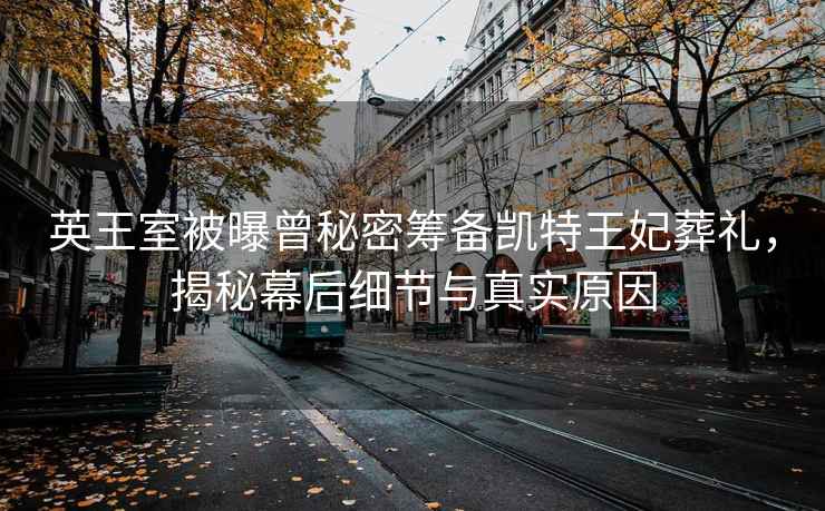 英王室被曝曾秘密籌備凱特王妃葬禮，揭秘幕后細節與真實(shí)原因