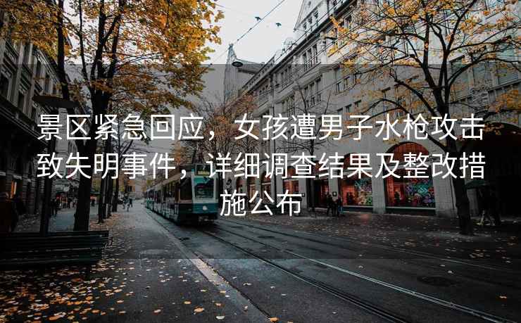 景區緊急回應，女孩遭男子水槍攻擊致失明事件，詳細調查結果及整改措施公布