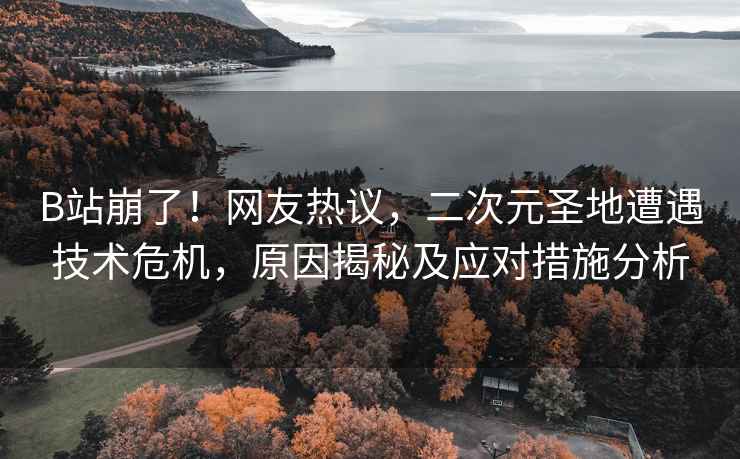 B站崩了！網(wǎng)友熱議，二次元圣地遭遇技術(shù)危機，原因揭秘及應對措施分析