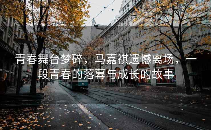 青春舞臺夢(mèng)碎，馬嘉祺遺憾離場(chǎng)，一段青春的落幕與成長(cháng)的故事