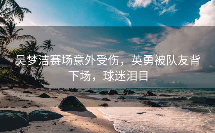 吳夢(mèng)潔賽場(chǎng)意外受傷，英勇被隊友背下場(chǎng)，球迷淚目