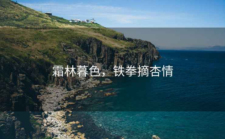 霜林暮色，鐵拳摘杏情