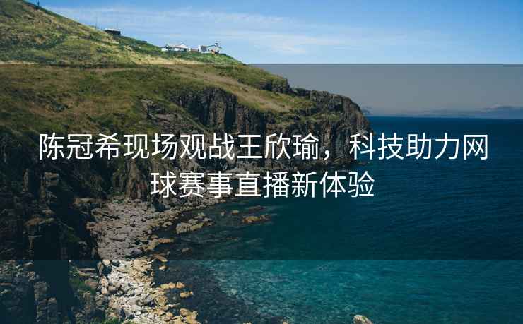 陳冠?，F場(chǎng)觀(guān)戰王欣瑜，科技助力網(wǎng)球賽事直播新體驗