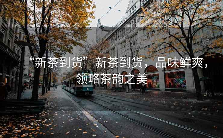 “新茶到貨”新茶到貨，品味鮮爽，領(lǐng)略茶韻之美
