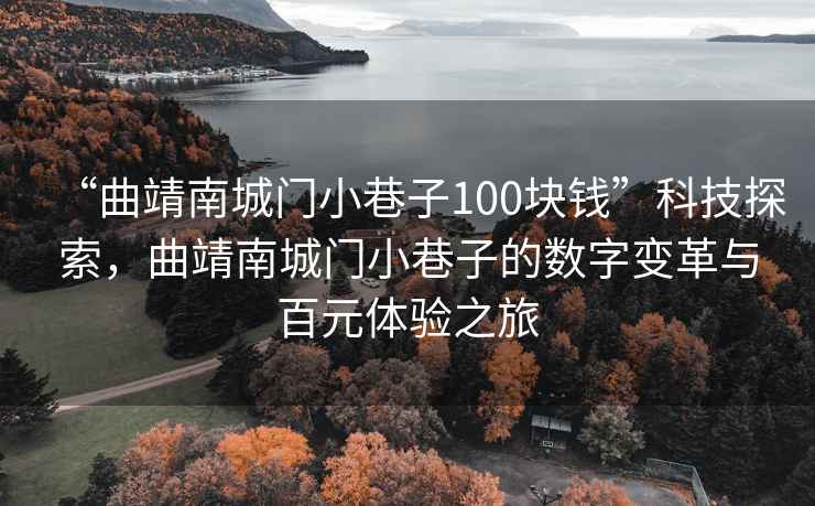 “曲靖南城門(mén)小巷子100塊錢(qián)”科技探索，曲靖南城門(mén)小巷子的數字變革與百元體驗之旅