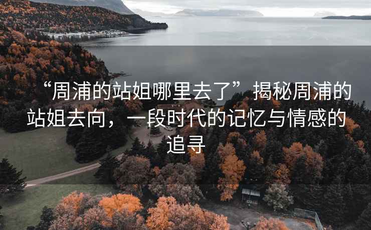 “周浦的站姐哪里去了”揭秘周浦的站姐去向，一段時(shí)代的記憶與情感的追尋