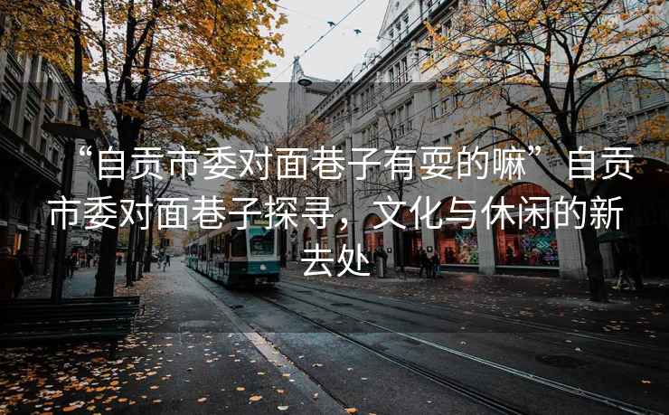 “自貢市委對面巷子有耍的嘛”自貢市委對面巷子探尋，文化與休閑的新去處