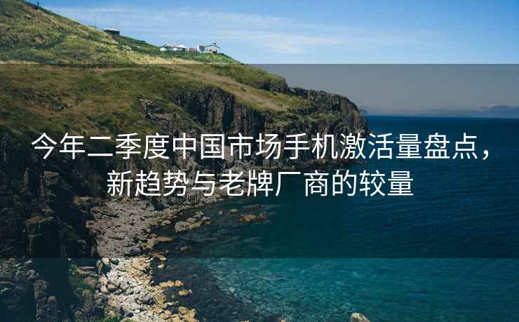 今年二季度中國市場(chǎng)手機激活量盤(pán)點(diǎn)，新趨勢與老牌廠(chǎng)商的較量
