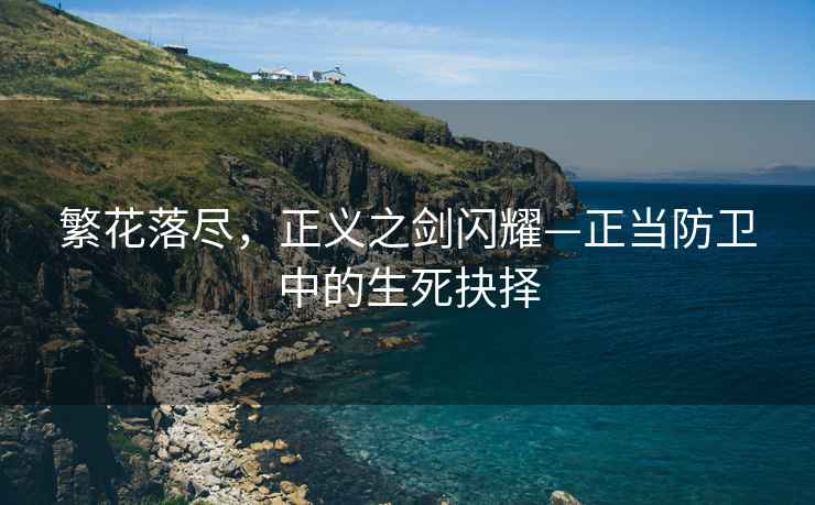 繁花落盡，正義之劍閃耀—正當防衛中的生死抉擇