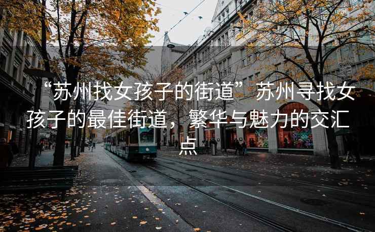 “蘇州找女孩子的街道”蘇州尋找女孩子的最佳街道，繁華與魅力的交匯點(diǎn)