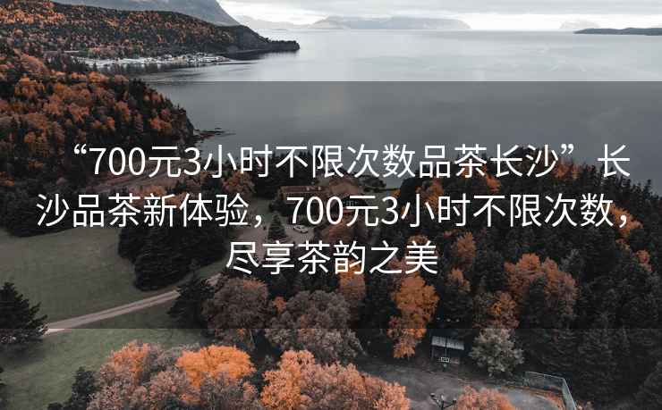 “700元3小時(shí)不限次數品茶長(cháng)沙”長(cháng)沙品茶新體驗，700元3小時(shí)不限次數，盡享茶韻之美