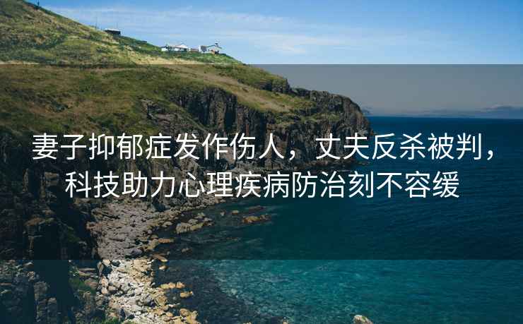 妻子抑郁癥發(fā)作傷人，丈夫反殺被判，科技助力心理疾病防治刻不容緩