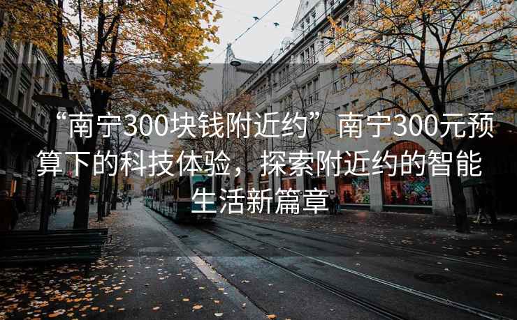 “南寧300塊錢(qián)附近約”南寧300元預算下的科技體驗，探索附近約的智能生活新篇章