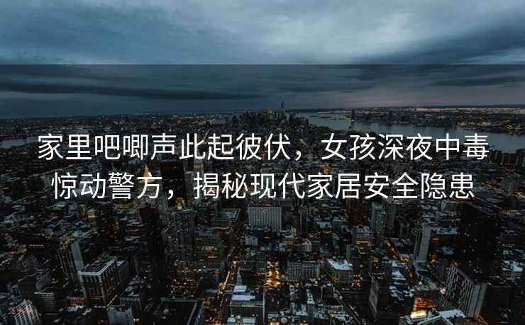 家里吧唧聲此起彼伏，女孩深夜中毒驚動(dòng)警方，揭秘現代家居安全隱患