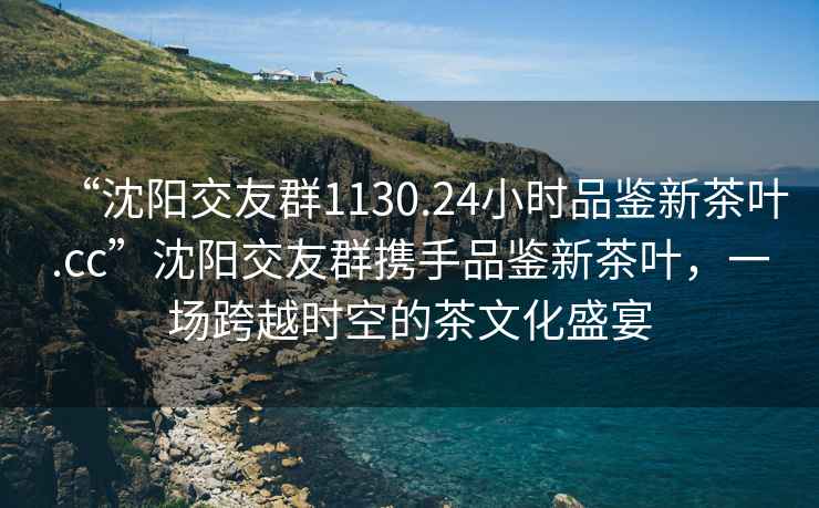 “沈陽(yáng)交友群1130.24小時(shí)品鑒新茶葉.cc”沈陽(yáng)交友群攜手品鑒新茶葉，一場(chǎng)跨越時(shí)空的茶文化盛宴