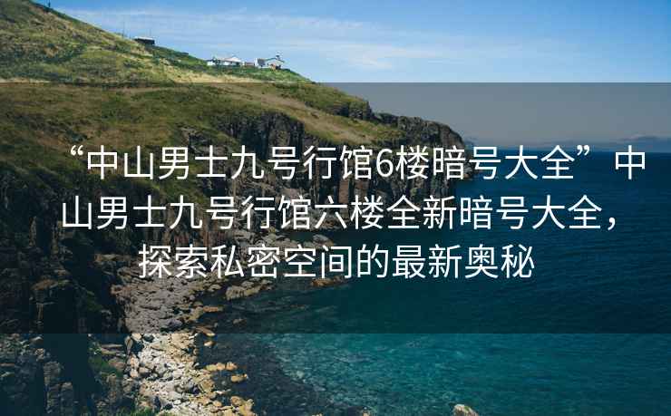 “中山男士九號行館6樓暗號大全”中山男士九號行館六樓全新暗號大全，探索私密空間的最新奧秘