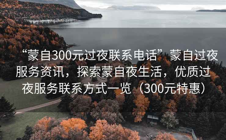 “蒙自300元過(guò)夜聯(lián)系電話(huà)”蒙自過(guò)夜服務(wù)資訊，探索蒙自夜生活，優(yōu)質(zhì)過(guò)夜服務(wù)聯(lián)系方式一覽（300元特惠）