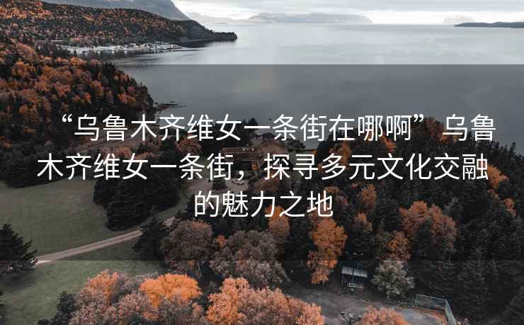 “烏魯木齊維女一條街在哪啊”烏魯木齊維女一條街，探尋多元文化交融的魅力之地