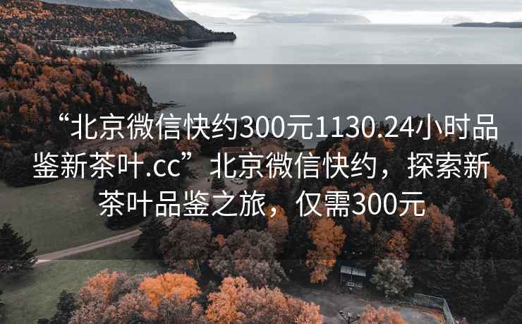 “北京微信快約300元1130.24小時(shí)品鑒新茶葉.cc”北京微信快約，探索新茶葉品鑒之旅，僅需300元