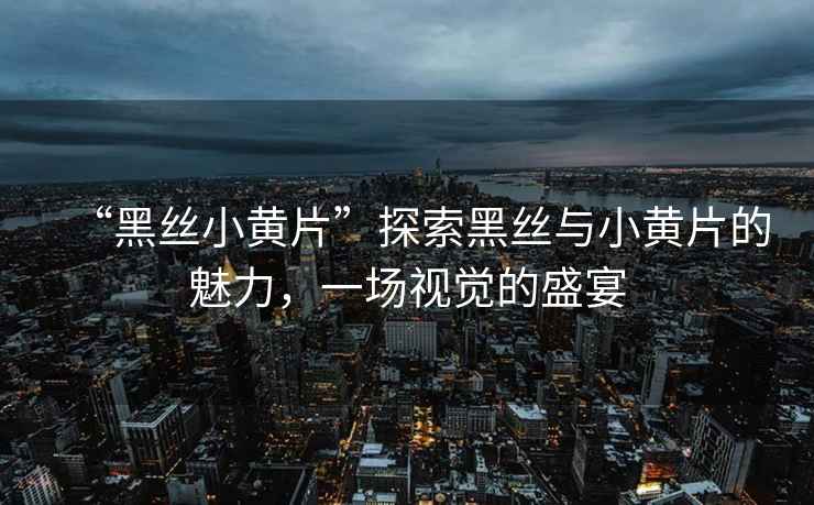 “黑絲小黃片”探索黑絲與小黃片的魅力，一場(chǎng)視覺(jué)的盛宴