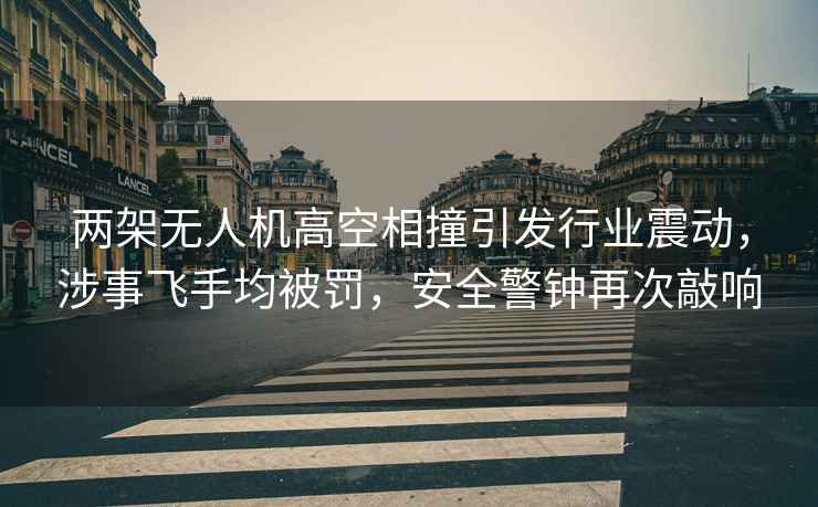 兩架無(wú)人機高空相撞引發(fā)行業(yè)震動(dòng)，涉事飛手均被罰，安全警鐘再次敲響